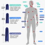 BICAREE Ice Pack for Injuries Reusable, Ice Bags Hot Water Bag for Hot & Cold Therapy and Pain Relief with Cover, No-Leak Elastic Breathable Ice Bag, Size 9" - Image 3