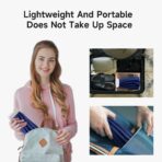 BICAREE Ice Pack for Injuries Reusable, Ice Bags Hot Water Bag for Hot & Cold Therapy and Pain Relief with Cover, No-Leak Elastic Breathable Ice Bag, Size 9" - Image 9