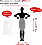 Morepack Cellophane Bags,16x24 Inch 20 Pcs Cellophane Wrap for Gift Baskets, Clear Basket Bags - Image 3