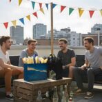 STYPOP 13" Large Gift Bags with Tissue Paper, 2 Pack Reusable Non-woven Happy Birthday Gift Bag with Handles, Perfect Gifts for Men & Women (Black, Blue). - Image 7