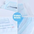 Yuelong 200PCS Self Sealing Sterilization Pouch Bags 2.25" x 5" Autoclave Sterilizer Bags Pouch for Nail Tools Grade Paper Disposable Dental Tattoo Accessories Tool Storage Bag - Image 3