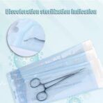 Yuelong 200PCS Self Sealing Sterilization Pouch Bags 2.25" x 5" Autoclave Sterilizer Bags Pouch for Nail Tools Grade Paper Disposable Dental Tattoo Accessories Tool Storage Bag - Image 4