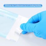Yuelong 200PCS Self Sealing Sterilization Pouch Bags 2.25" x 5" Autoclave Sterilizer Bags Pouch for Nail Tools Grade Paper Disposable Dental Tattoo Accessories Tool Storage Bag - Image 9