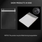 Golden State Art 50 Pack Acid-Free Clear Sleeves Storage Bags for 8.5x11 Mats, Pictures, 9" x 11 3/7" - Image 8
