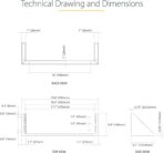 StarTech.com 3U 19" Wall Mount Vertical Rack Bracket, Wall Mount Patch Panel Bracket for Data/AV/IT/Computer Equipment, 3U Rack for Cabinet or Server Room, Supports 150lb (68kg) , TAA (RK319WALLV) - Image 7