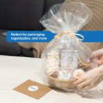 18" X 24" Open-End Flat Poly Bags (100 Count) - 1.1 Mil Clear Plastic - No Adhesive Strip - For Packaging, Shipping, Storage - Spartan Industrial - Image 7