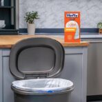 Hefty Strong White 13 Gallon Trash Bags with Drawstrings, Unscented Tall Kitchen Trash Bags, Resists Leaks, Punctures, and Tears, Durable Closure, 120 Ct. - Image 3