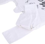 Foraineam 500 Ct Plastic Bags Thank You Reusable Grocery Bag - 13 x 7 x 21 inch, 15 mic, 0.6 mil T-shirts Carryout Shopping Bags - Image 5