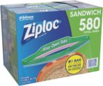 Ziploc Easy Open Tabs Sandwich Bags 580, 145 Count (Pack of 4) - Image 3