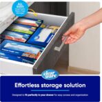 Quart Storage Bags, Double Zipper Seal - 150 Count, Resealable Thick Plastic Food Storage Bags - Microwave-Safe, Zero BPA - Reusable Containers for Lunch, Snacks, Meals - 2 Boxes - Image 8