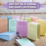 Mr. Pen- Paper Gift Bags with Handles, 32 Pack, 8.3" x 5.9" x 3.1", 16 Pastel Colors, Small Gift Bags with Handles, Party Favor Bag, Christmas Gift Bag - Image 6