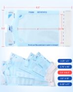 JMU 200 Self Sealing Sterilization Pouch 3.5" x 6.5" for Dental - Image 4