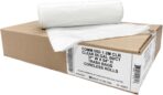 Ultrasac Heavy Duty 55 Gallon Clear Trash Bags - (Value 50 Pack) - 1.2 MIL equivalent Industrial Strength Plastic 37" x 54" for 50-55 Gal Cans -Fits Toter, Rubbermaid Brute, Carlislie Bronco etc. - Image 4