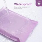 Fuxury Poly Mailers 12x15.5Inch 50 Pcs, Waterproof Shipping Bags for Clothing, Strong Adhesive Heavy Duty Shipping Mailing Envelopes, Self Seal Mailers Poly Bags for Business,Light Purple - Image 4