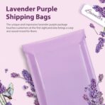 Fuxury Poly Mailers 12x15.5Inch 50 Pcs, Waterproof Shipping Bags for Clothing, Strong Adhesive Heavy Duty Shipping Mailing Envelopes, Self Seal Mailers Poly Bags for Business,Light Purple - Image 7