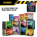 Ultrasac Heavy Duty 55 Gallon Contractor Bags - (40 Count, 3 MIL) - 38" x 58" - Large Black Plastic Trash Can Liners - 55-60 Gal Garbage Bag Drum Liners for Outdoor & Contractors - Image 7