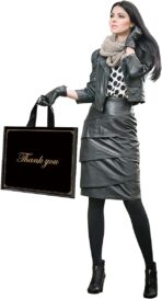 Extra Thick Bulk Plastic Bags - 50 Pack, 16"x18" Boutique Retail Gift Bags with Loop Handle for Parties & Favors - Image 6