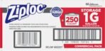 Ziploc 682257 Double Zipper Bags, Plastic, 1gal, 1.75mil, Clear w/Write-On Panel, 250/Box - Image 3