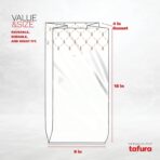 Bread Bags (100 Count) - Clear Plastic Bread Bags with Twist Ties for Sandwich, Loaf, Sourdough, Pastries, Muffins, and Baked Goods with Date Tab for Tracking Freshness, BPA Free - Image 4