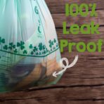 YORJA 1.6 Gallon Tie Handles Compost Trash Bags 120 Food Scrap Bags, Compostable Kitchen Waste Bags with Europe EN13432 & ASTM D6400 Certified - Image 4