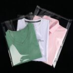 Clear Resealable Cellophane Plastic Bags Self Adhesive for Packaging Shirts, Clothing and Products,100 Pcs 10x14 Inches Self Sealing Cellophane Bags - Image 8
