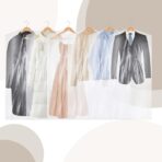10 Pcs Garment Bags 60 x 120 cm Plastic Garment Bags Dry Cleaner Bags Plastic Clear Garment Bags For Hanging Clothes Garment Covers for Dry Cleanerhome Storage Travel - Image 7