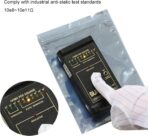 Antistatic Bags, 50pcs Resealable ESD Bags 6x8inches with Labels for GPU Hard Drive SSD HDD and Electronic Device (Ziplock-6X8-50pc) - Image 6