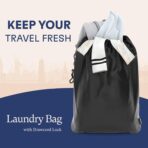 Shacke Packing Cubes for Travel 5 Set - Compression Luggage Organizer Bags - Versatile Travel Organizer for Women and Men - Optimized Packing Bags - Travel Essentials (Pure Black) - Image 7