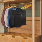 MATEIN Garment Bag for Travel, Large Carry on Garment Bags with Strap for Business, Waterproof Hanging Suit Luggage Bag for Men Women, Wrinkle Free Suitcase Cover for Shirts Dresses Coats, Black - Image 3
