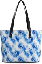 Women's Soft Leather Handbag Fashion Tote Bag Big Commuter Bag With Zipper - Image 2