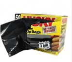Husky Contractor Trash Bags, 42 Gallon, Heavy Duty, 50 Count – Tear Resistant, Black - Image 3