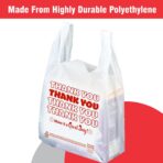 Thank You Bags - Case of 1,000ct (11.5" x 6.25" x 21")-.6mil - Image 4