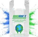 Biodegradable Thank You Bags | 1000 Count - Bulk | Extra Thick, Strong, Recyclable, & Reusable | 100% Biodegradable Shopping Bags, Grocery/Restaurant/Supermarket | 12" x 6.5" x 22" | Made in USA - Image 10