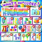 1000pcs Party Favors Goodie Bags for Kids, Fidget Toys Pack, Stocking Pinata Stuffers, Birthday Gifts, Classroom Prize, Treasure Box, Carnival Prizes, Easter Eggs Fillers - Image 3