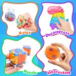 1000pcs Party Favors Goodie Bags for Kids, Fidget Toys Pack, Stocking Pinata Stuffers, Birthday Gifts, Classroom Prize, Treasure Box, Carnival Prizes, Easter Eggs Fillers - Image 5
