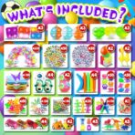 1000pcs Party Favors Goodie Bags for Kids, Fidget Toys Pack, Stocking Pinata Stuffers, Birthday Gifts, Classroom Prize, Treasure Box, Carnival Prizes, Easter Eggs Fillers - Image 7