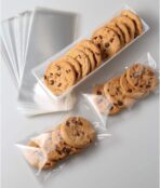Morepack Cellophane Treat Bags, 4x9 Inches 200 Pcs OPP Plastic Treat Bags with 200 Twist Ties for Gift Wrapping,Packaging Candies,Bakery, Cookies, Chocolate,Party Favors - Image 7