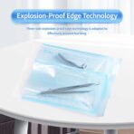 Annhua 200 PCS Sterilization Pouches Sterilization Bags 5.3 x 11 inch, Self-Sterilization Pouches Sterilizer Bags for Dentist Tools, Beauty Toolkits - Image 5