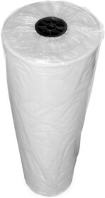 55 Gallon Clear Plastic Drum Liners, Food Grade, 38" x 63", 4-Mil, Roll of 50 - Image 5