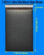 10pcs 7.87x11.8in/20x30cm Antistatic Bubble Bags, Static Shielding Bag for Hard Drive SSD HDD or Sensitive Electronic Components - Image 3