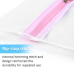 GOGOODA Mesh Laundry Bags for Delicates Durable Protective Wash Bags Travel Storage Bags for Intimates Lingerie, 7PCS (1XXL, 1XL,1L,1M,1S,2 bra bags) - Image 6