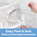 Cellophane Bags, 70 Pcs Resealable Clear Poly Bags for Clothes, Shirt Bag, Decorative Wrappers, Party Favors & Artwork(12x16) - Image 6