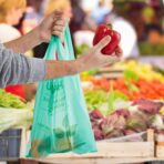 Lakesstory Biodegradable Green T-Shirt Bags | Compostable Grocery Bags | Eco-Friendly Plastic Bags - Image 9