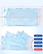 JMU 200 Self Sealing Sterilization Pouches, 5.25" x 11" (5.25x10) Autoclave Bags - Image 7
