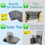 20 Pack Reusable Large Anti Static Bags with Antistatic Sticker 11.8x15.7 inch Open Top ESD Shielding Anti-Static Bag for Electronics Motherboard SSD HDD Hard Drive Long Term Storage - Image 3