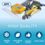 6" x 9" Heavy-Duty Zip Bags - 100 Count - Clear Plastic Reclosable Zipper Baggies, 4 Mil Thick Freezer Storage Poly Bags with Resealable Zip Top Lock for Packaging Food, Tools & Sharp Objects. - Image 5