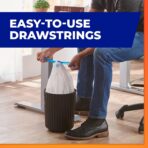 Hefty Small Trash Bags, Fabuloso Scent, 4 Gallon, 34 Count - Image 5