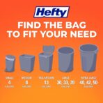 Hefty Small Trash Bags, Fabuloso Scent, 4 Gallon, 34 Count - Image 7