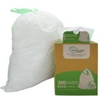 TYPLASTICS 300 Count 13 Gallon Tall Kitchen Drawstring Trash Bags, GRS Compliant, Eco-Friendly Recycled Material - Image 10