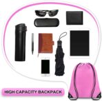 Drawstring Backpack Bulk 42 Pcs String Backpack Drawstring Bags Cinch Bag Sackpack for Men Women Gym 14 Colors - Image 5